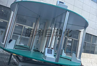 非标定制-双层旋转老化架