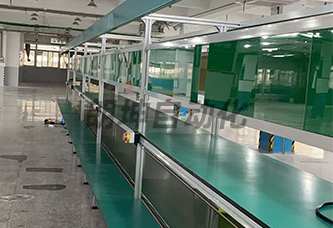 皮带装配流水线