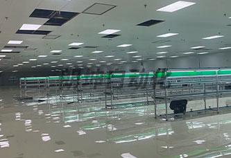 皮带装配流水线