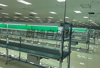 皮带装配流水线