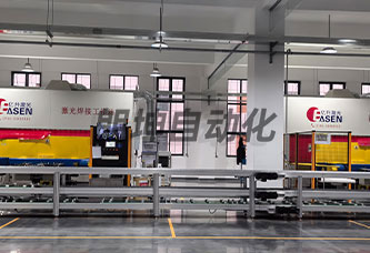 上中下三层循环倍速链输送线