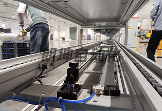 上中下三层循环倍速链输送线